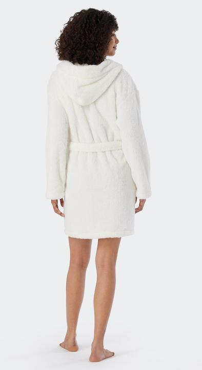 Actual product image Schiesser Teddy Fleece Morgenmantel / Bademantel (S)