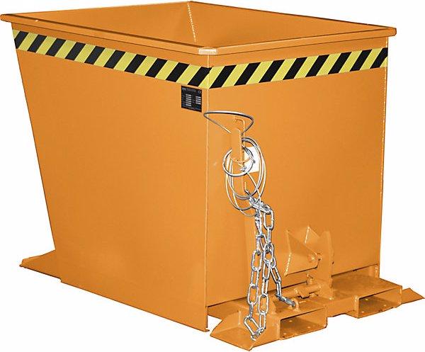 Immagine prodotto eurokraft pro Contenitore ribaltabile per carrelli, capacità 0,55 m³, arancione RAL 2000. (550 l)