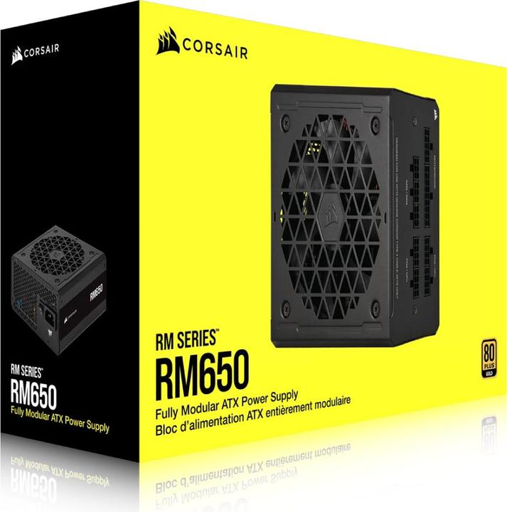 Actual product image Corsair RM650 (650 W)