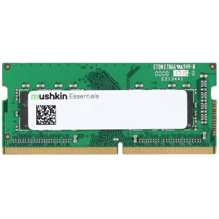 Mushkin DDR4 - 8 GB -3200 - CL - 22 - Single - Essentials (MES4S320NF8G) (1 x 8GB, 3200 MHz, DDR4-RAM, SO-DIMM), RAM, Gr...