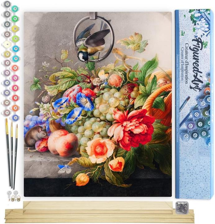 Camille Pissarro、海外版超希少レゾネ、新品額付 Figured'Art Malen Nach Zahlen Set mit Rahmen - Camille Pissarro