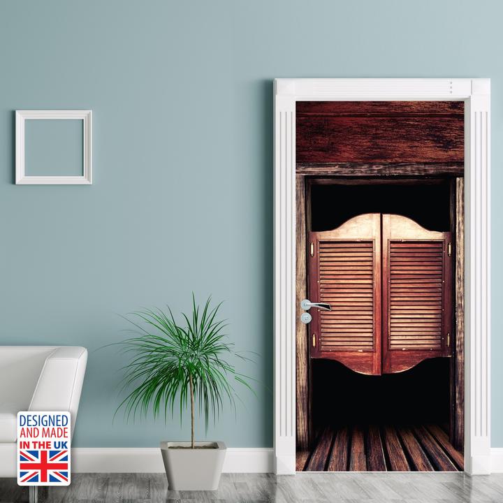 Produktbild Walplus Wandtattoo Western Saloon Door Mural (90 x 200 cm)