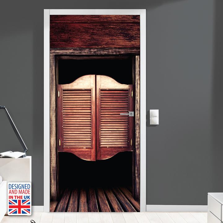 Produktbild Walplus Wandtattoo Western Saloon Door Mural (90 x 200 cm)
