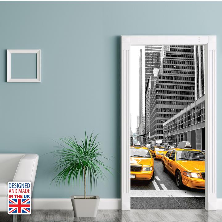 Produktbild Walplus Wandtattoo New York Door Mural (90 x 200 cm)