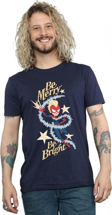 Image du produit - T-shirt BE MERRY BE BRIGHT - Homme (XXL)