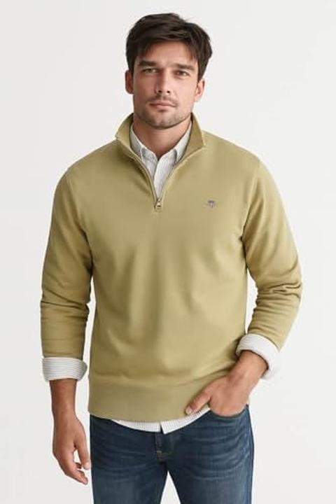 Actual product image GANT Shield Half Zip Sweater (L)