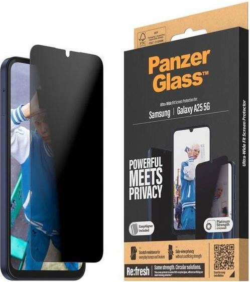 Actual product image PanzerGlass Privacy (1 Piece, Samsung Galaxy A25 5G)