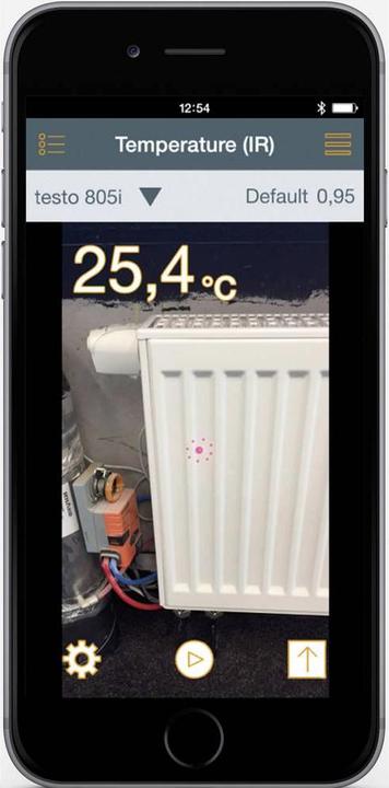 Produktbild Testo Infrarot-Thermometer 805i Smar