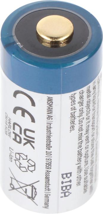Productafbeelding Ansmann 16340 Li-Ion accu 850mAh 3,6V standaard versie (1 Pcs., C, 850 mAh)