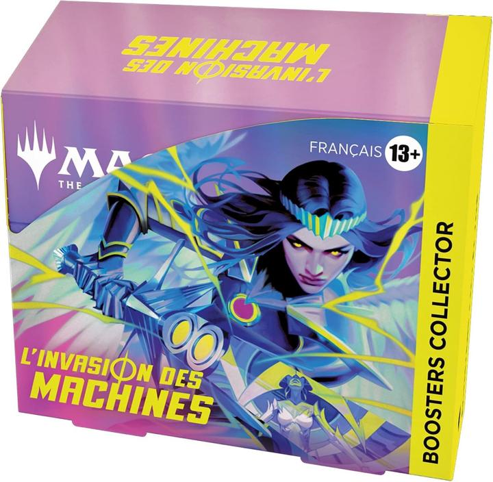 Image du produit Magic the Gathering Collector De invasie des machines, 12 boosters (Français, Pack de boosters)