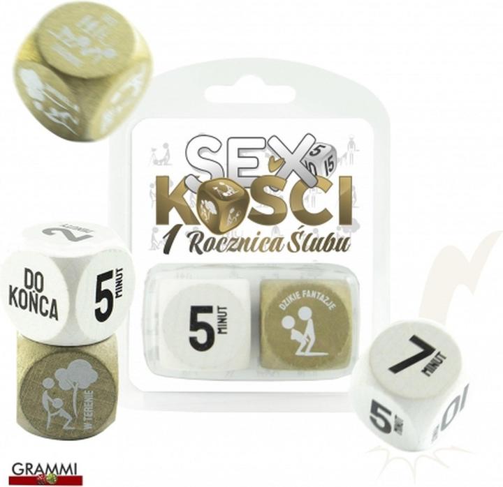 Lovetoy SEX KOŚCI Noir Or (Jeux de dés)