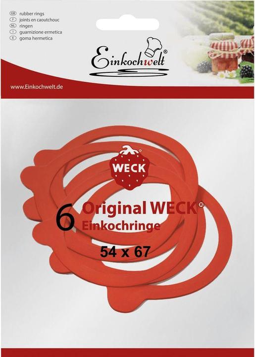 Produktbild Weck Gummiringe (6 Stk.)