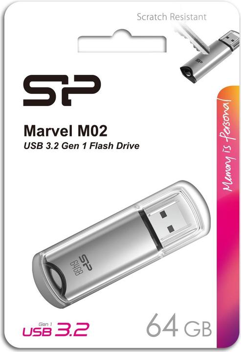 Image du produit Silicon Power Marvel M02 (64 Go, USB-A)