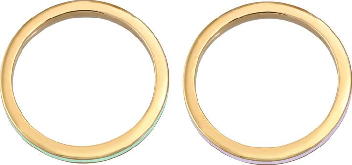 Immagine prodotto Elli Anello a fascia, set di anelli (56, 925 Argento)