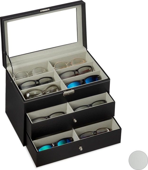 Actual product image Relaxdays Spectacle box