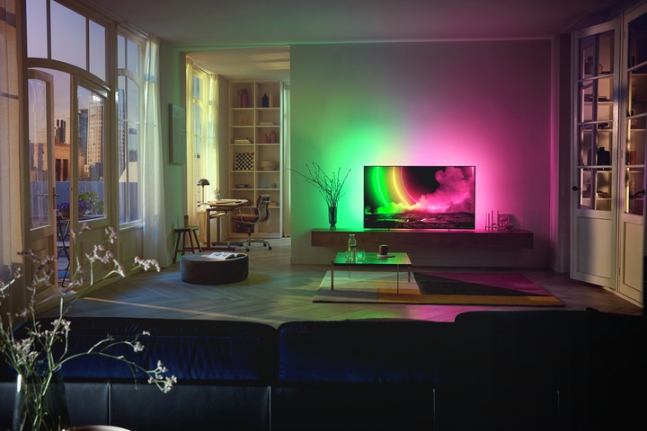 Image du produit Philips 55OLED806 Ambilight (55", OLED806, OLED, 4K, 2021)