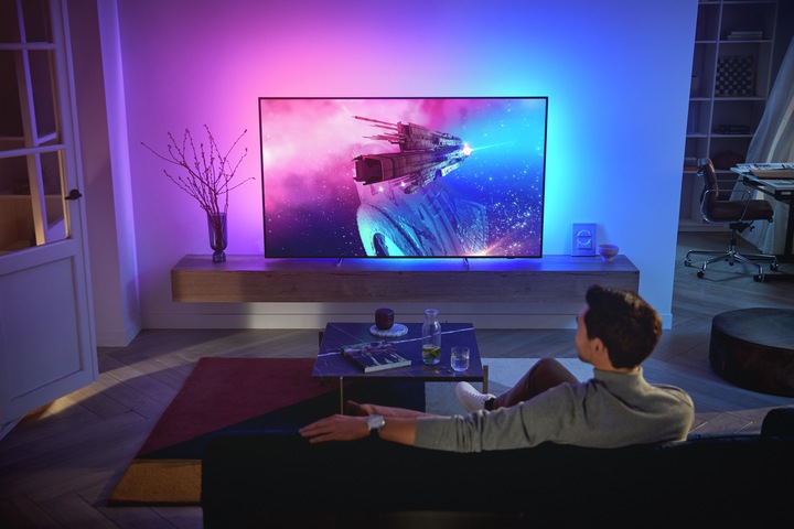Image du produit Philips 55OLED806 Ambilight (55", OLED806, OLED, 4K, 2021)