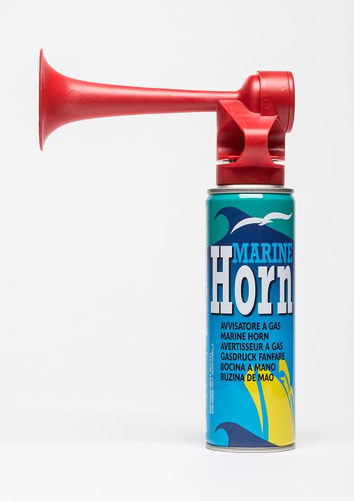 Actual product image Plastimo Horn with compressed air