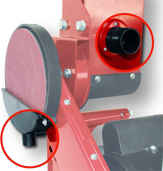 Image du produit Einhell Ponceuse à disque à bande sur pied TC-US400 (Ponceuse à bande, Meuleuse d'établi, 375 W)