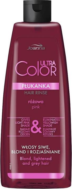 Produktbild Joanna Ultra Color System Hair Rinse Pink Rinse For Pink Shade Pink 150Ml (150 ml)