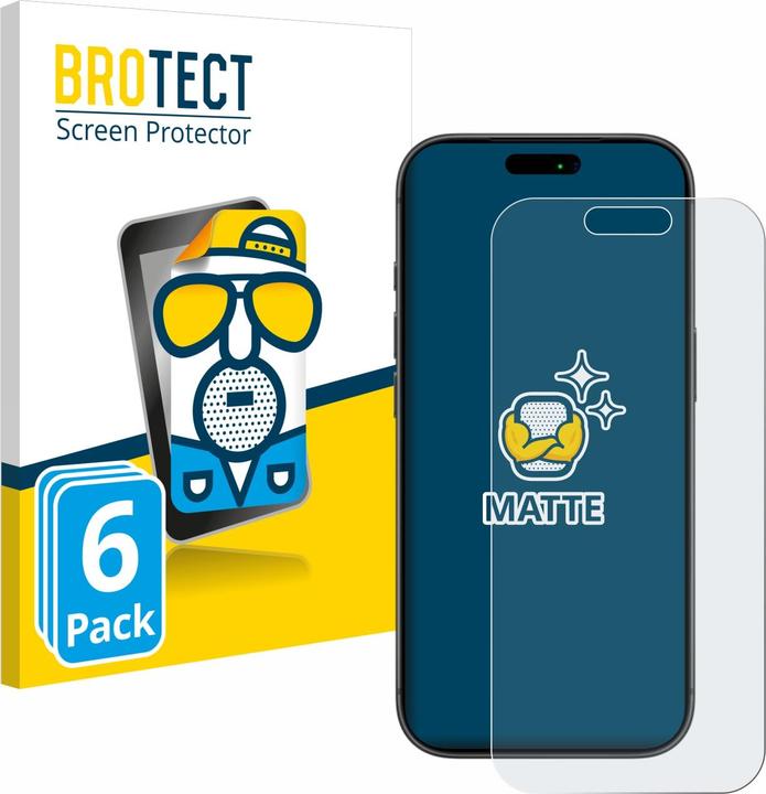 Actual product image BROTECT Protector Anti-Glare (6 pcs., Apple iPhone 17 Pro)