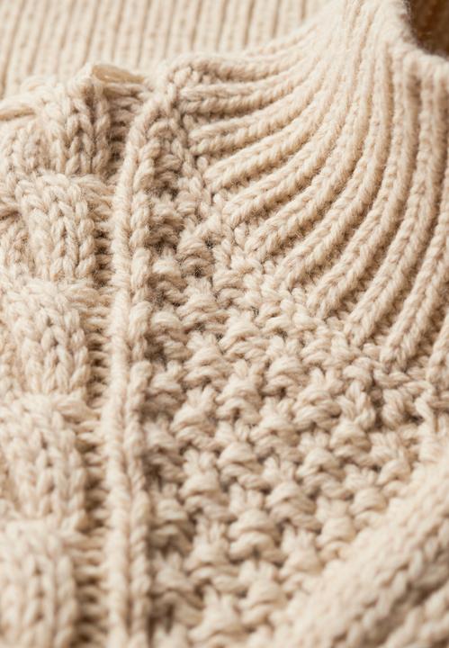 Image du produit Superdry pull polo en maille aran cable (XS)