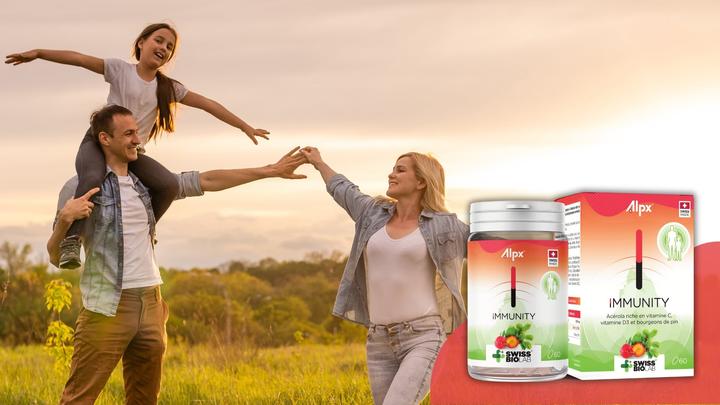 Image du produit Alpx IMMUNITY cpr (60 pièce(s), Cachets, 79 g)