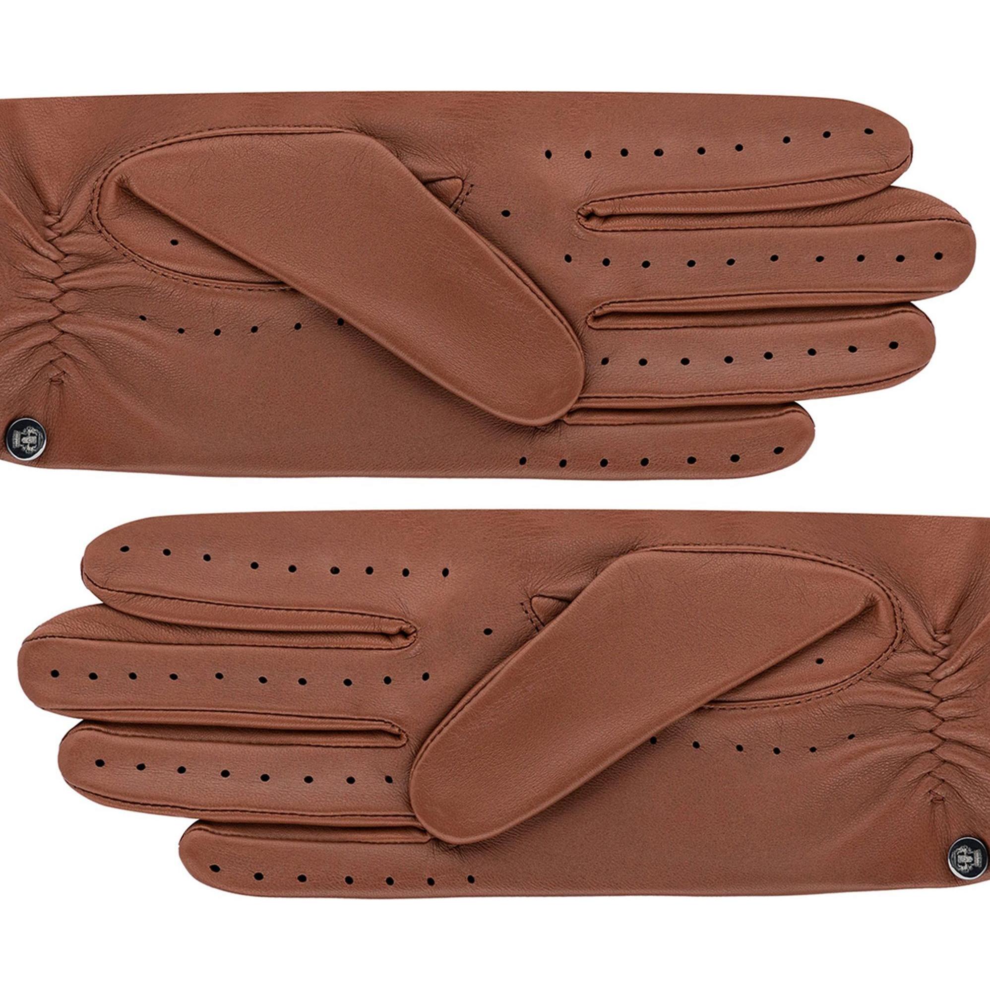 Thumbnail - Roeckl, Damen, Handschuhe, Lederhandschuhe, Braun, (8)