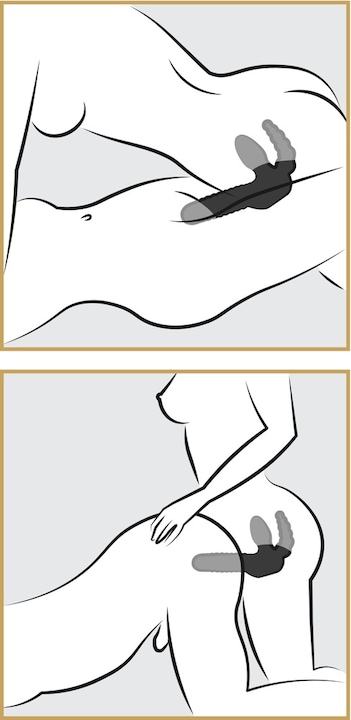 Produktbild Shots Strapless Strap-On With Anal Stimulation
