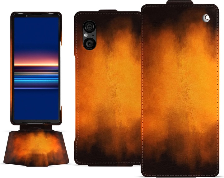 Actual product image Noreve Vertical leather shell (Sony Xperia 5 V)
