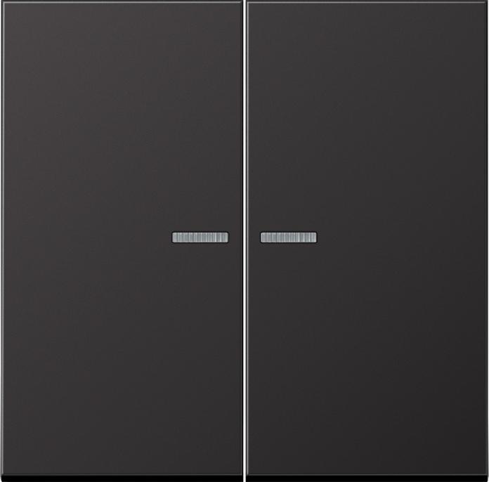 Produktbild JUNG Wippe 2t Schalter LS alu mt Lichtausl AL102KO5D