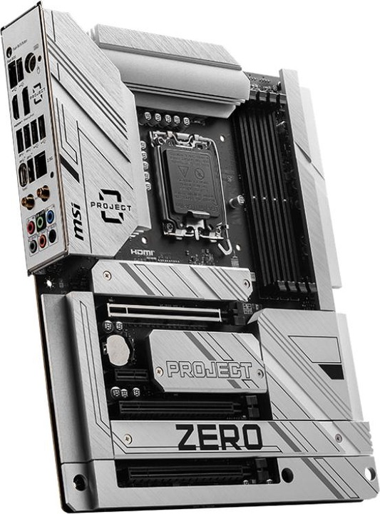 Produktbild MSI Z790 PROJECT ZERO (LGA 1700, Intel Z790, ATX)