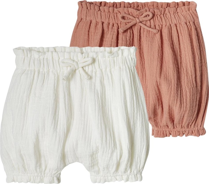 Image du produit Vertbaudet Lot de 2 culottes de jeu bébé en mousseline de soie (68)