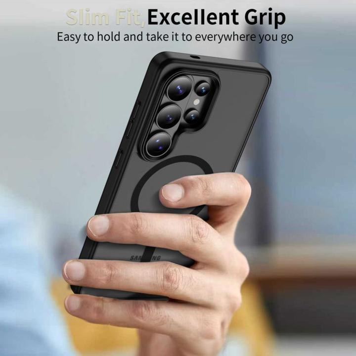 Actual product image Tech-Protect Magmat Magsafe Galaxy S26 Ultra Mattschwarz (Samsung Galaxy S26 Ultra)