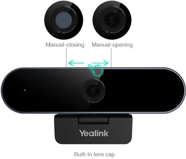 Actual product image Yealink UVC20 autofocus webcam 1080P 30 fps (2 Mpx)