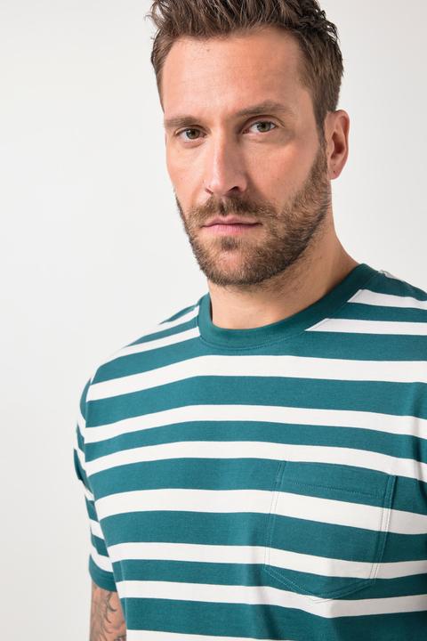 Produktbild JP1880 T-Shirt, Halbarm, Ringel (3XL)