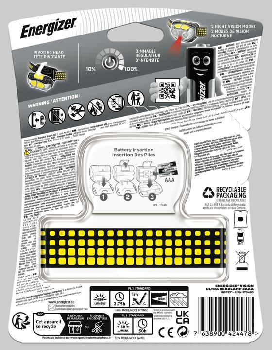 Image du produit Energizer Vision Ultra (450 lm)