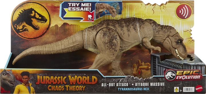 Actual product image Jurassic Park Dino Trex Jworld (Multicoloured)