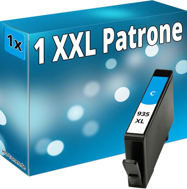 Image du produit Druckfuxx 1x XXL TINTE PATRONEN für HP 935XL OFFICEJET PRO 6230 6820 6830-C All-in-One