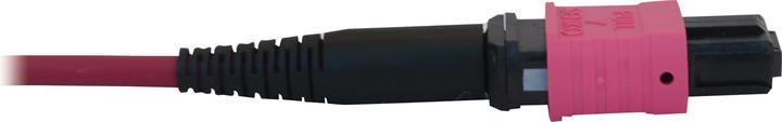 Actual product image Eaton 100G Multimode 50/125 OM4 Fibre Optic Cable 12F MTP/MPO-PC F/F LSZH Magenta 3m 9.8ft (3 m)