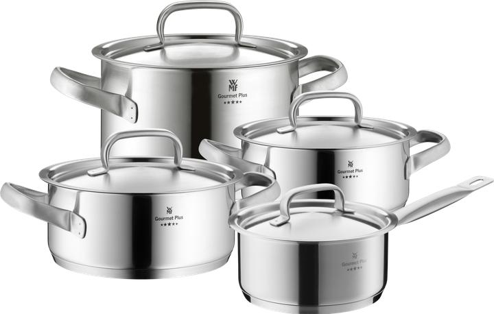 Immagine prodotto WMF Gormet Plus Topf-Set, 4-teilig (Set di pentole e padelle da cucina, Acciaio inossidabile, 24 x 23.70 cm)