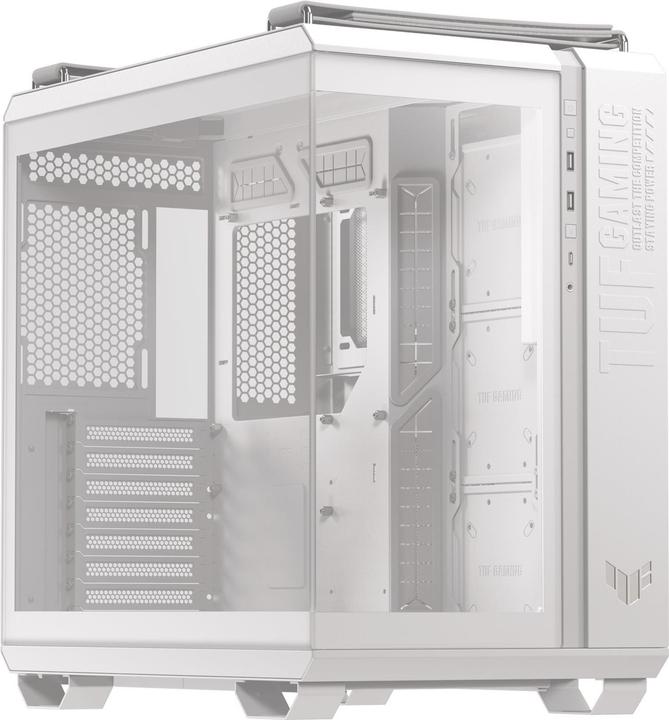 Actual product image ASUS Case TUF GAMING GT502 HORIZON TG ARGB WHITE (ATX, Mini-ITX, mATX)
