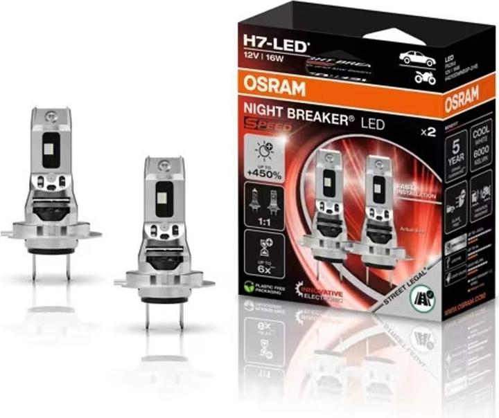 Actual product image Osram Night Breaker Speed LED H4 64193DWNBSP-2HB (H7)