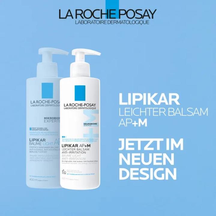 Actual product image La Roche Posay Lipikar Creme Light / Lipikar Baume Light AP+M (Body lotion, 400 ml)