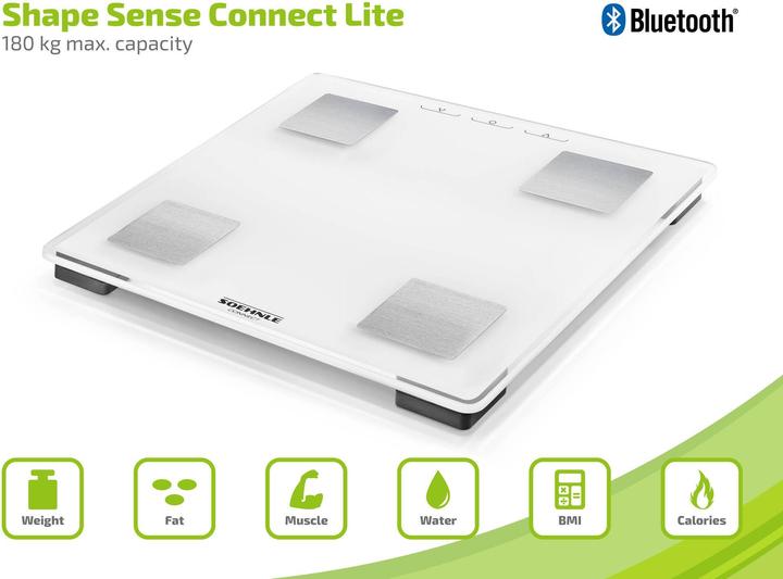 Actual product image Soehnle 63884 Shape Sense Connect Lite (180 kg)
