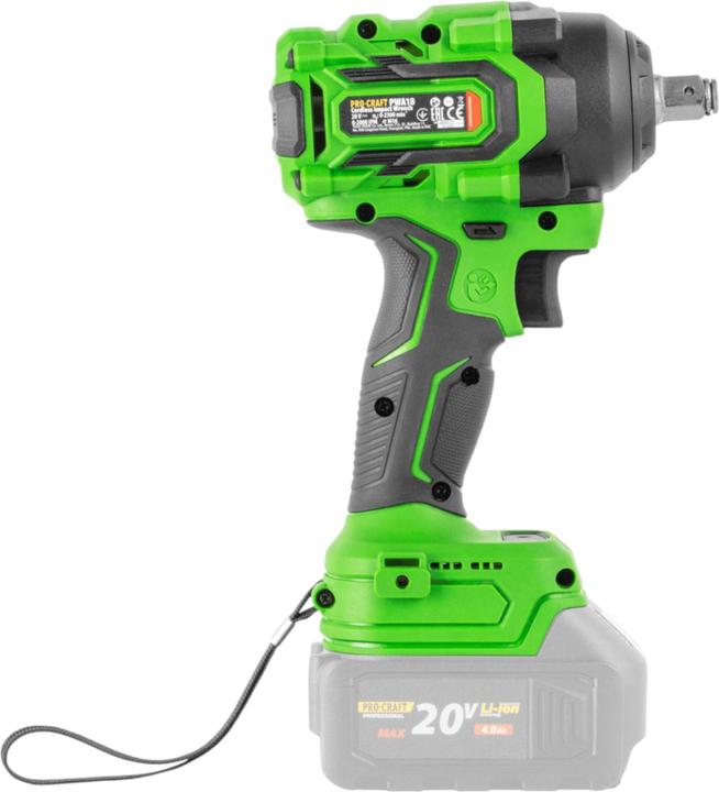 Produktbild Procraft PWA18bb Akku Schlagschrauber 20 V 550 Nm 1/2" Brushless Solo - ohne Akku, ohne Ladegerät