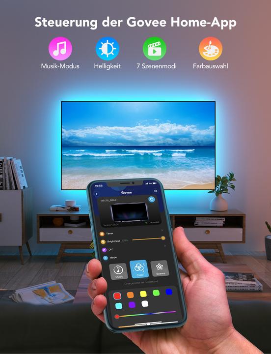 Produktbild Govee Blacklight (RGB, 305 cm, Indoor)