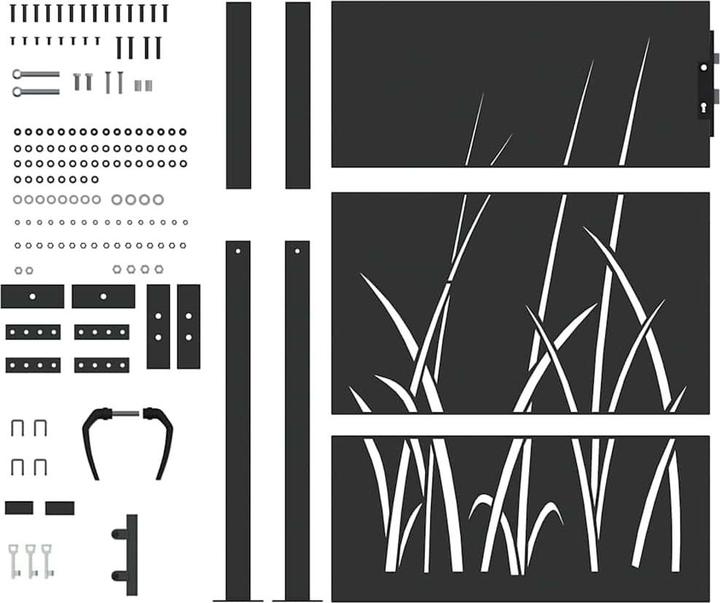 Produktbild vidaXL Gartentor