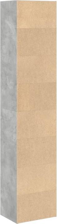 Immagine prodotto vidaXL Bücherregal Standregal Büroregal Aktenregal Aufbewahrungsregal Betongrau (40 x 30 x 189 cm)
