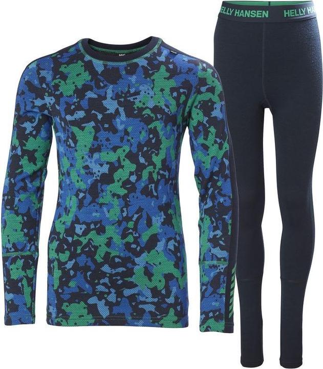 Actual product image Helly Hansen Jr Graphic Lifa Merino Unterwäsche-Set (164)